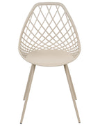 Set of 2 Dining Chairs CANTON II Beige