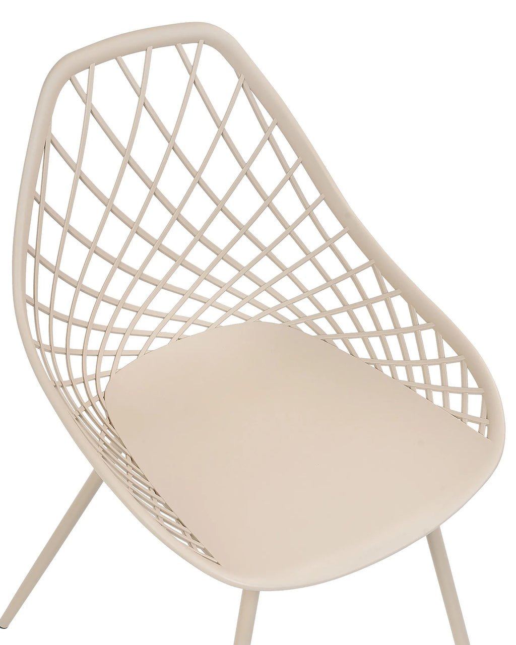 Set of 2 Dining Chairs CANTON II Beige