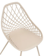Set of 2 Dining Chairs CANTON II Beige