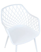 Set of 2 Dining Chairs NASHUA II White