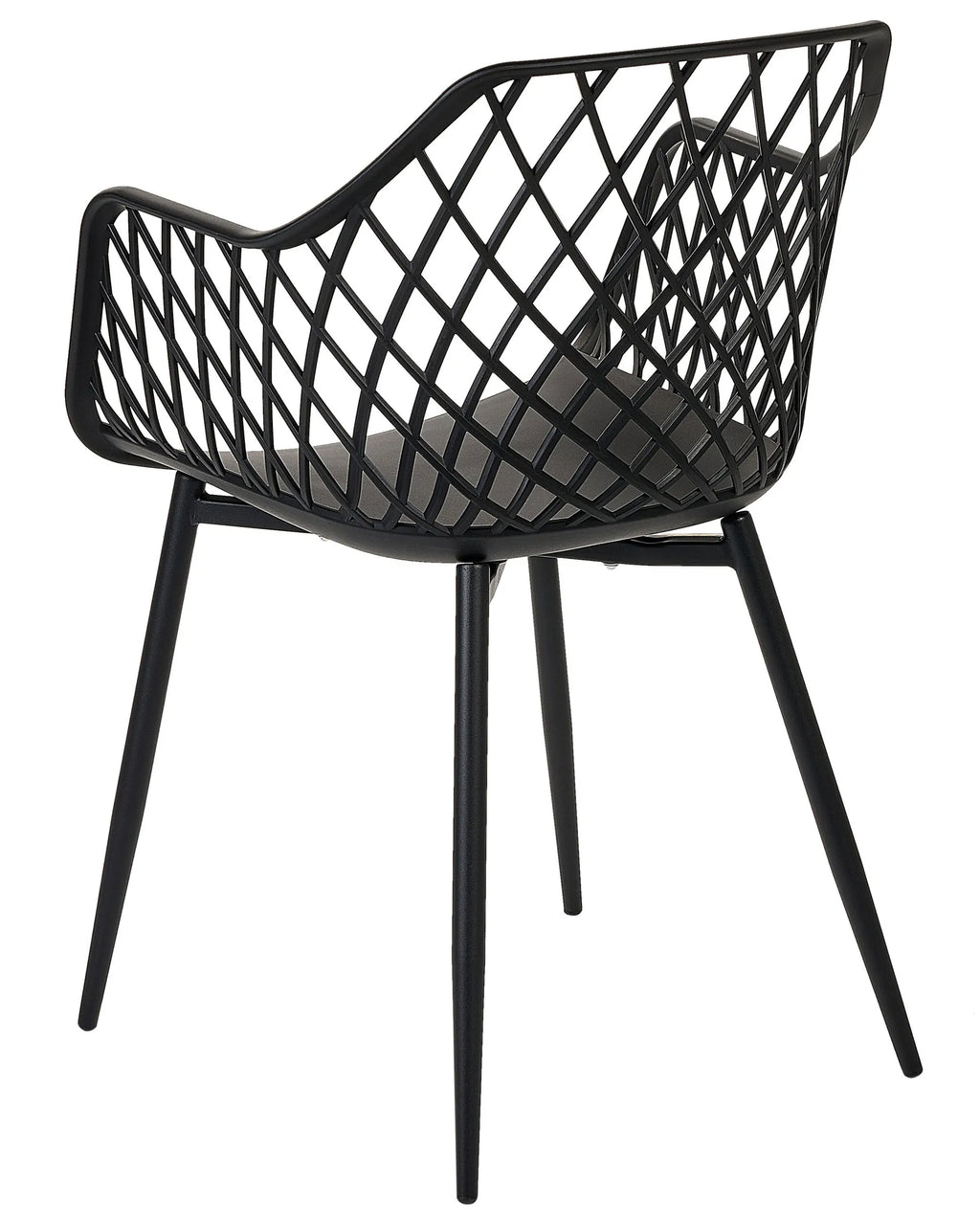 Set of 2 Dining Chairs NASHUA II Black
