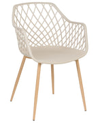 Set of 2 Dining Chairs NASHUA Beige