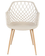 Set of 2 Dining Chairs NASHUA Beige