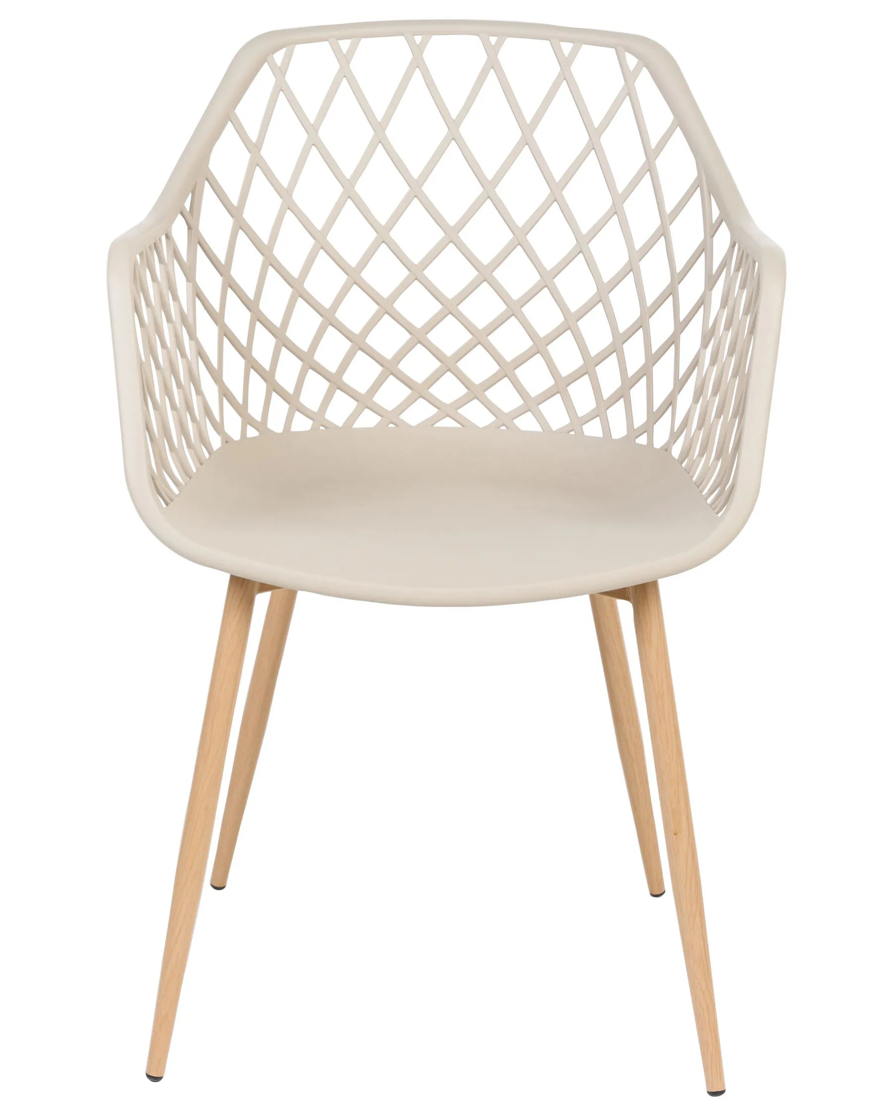 Set of 2 Dining Chairs NASHUA Beige