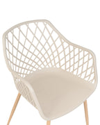Set of 2 Dining Chairs NASHUA Beige