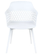 Set of 2 Dining Chairs ALMIRA White