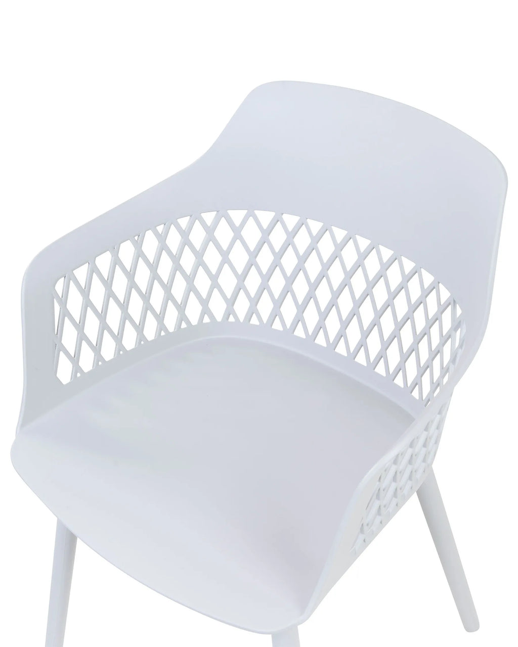 Set of 2 Dining Chairs ALMIRA Light Grey