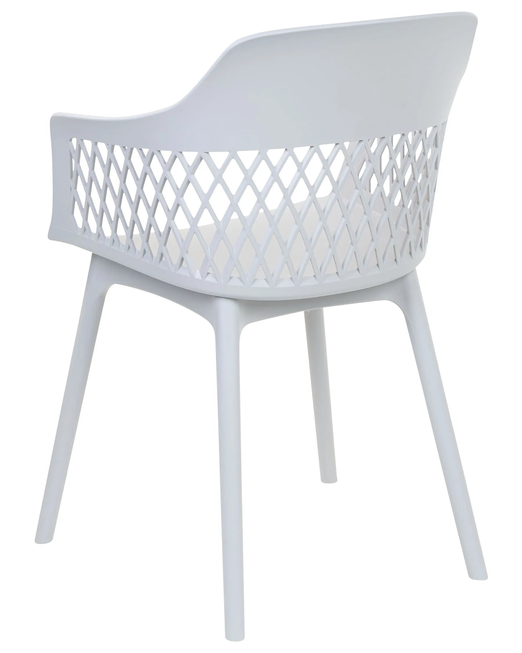Set of 2 Dining Chairs ALMIRA Light Grey