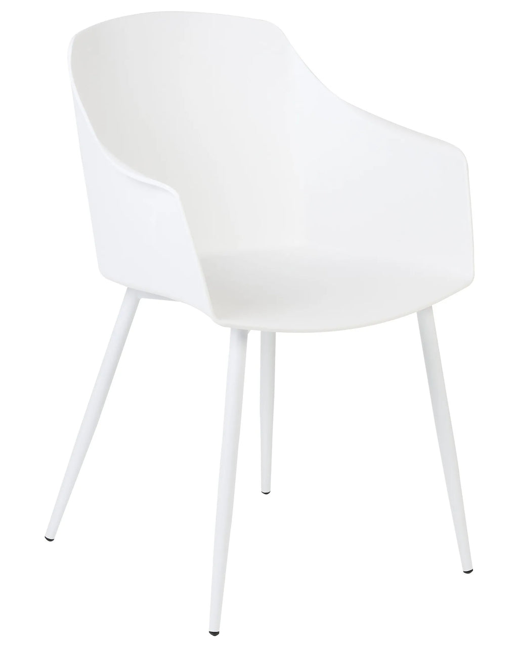 Set of 2 Dining Chairs FONDA White
