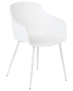 Set of 2 Dining Chairs FONDA White