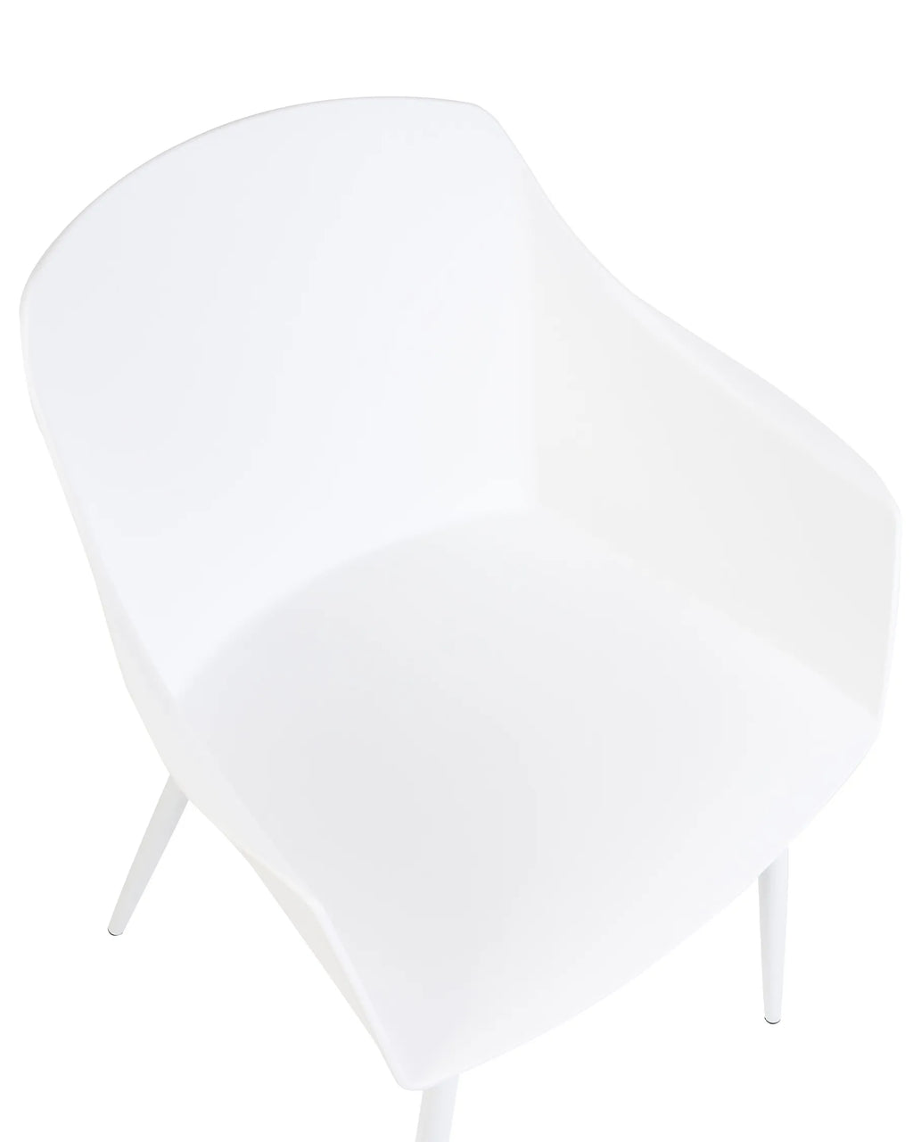 Set of 2 Dining Chairs FONDA White