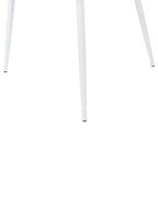 Set of 2 Dining Chairs FONDA White