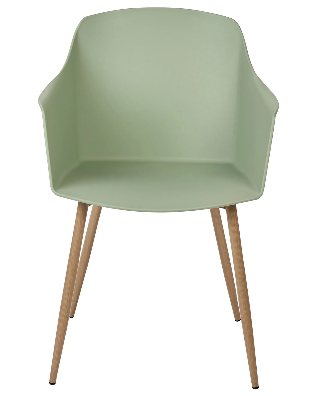 Set of 2 Dining Chairs FONDA II Light Green