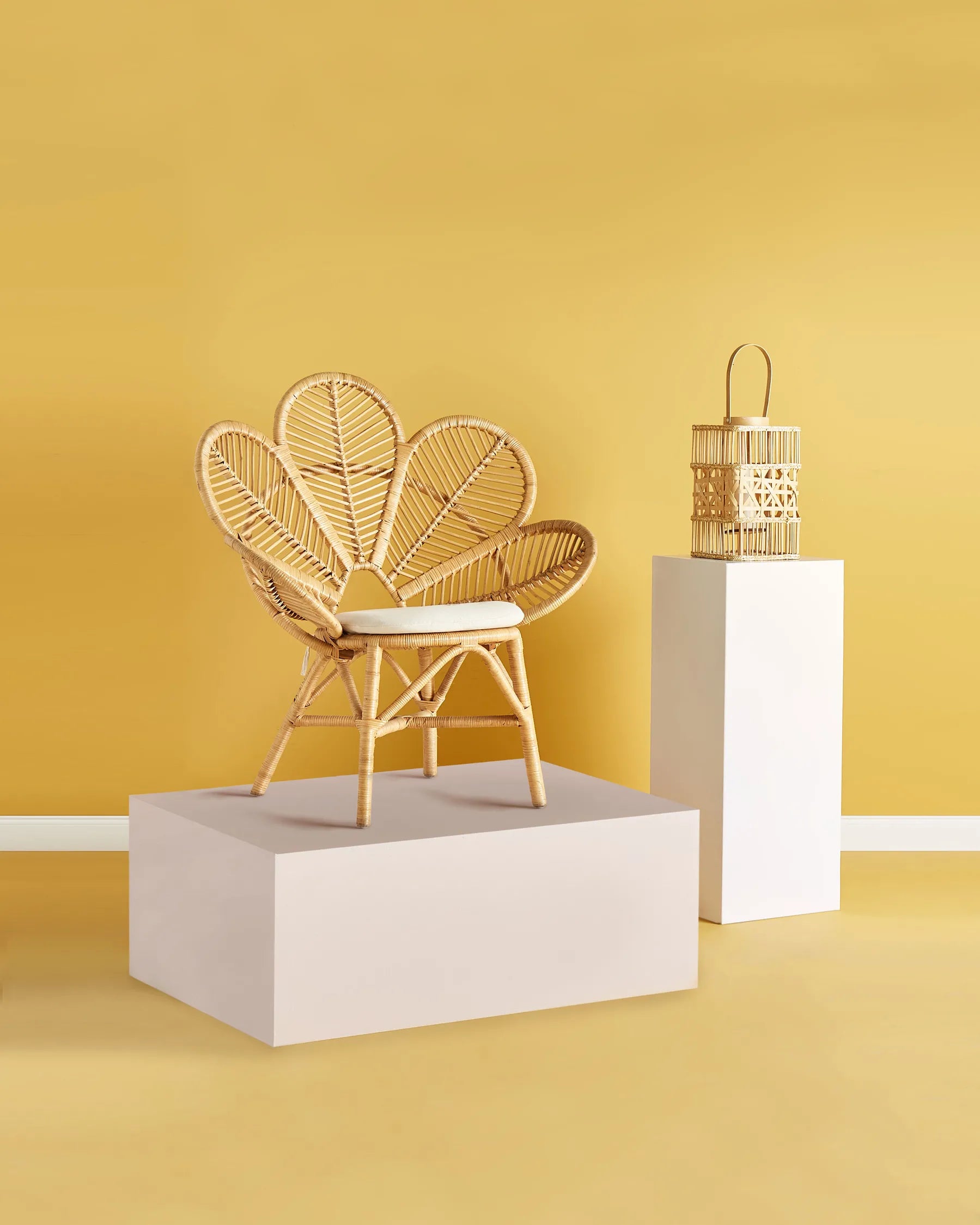 Peacock Chair FLORENTINE Rattan Natural