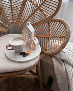Peacock Chair FLORENTINE Rattan Natural