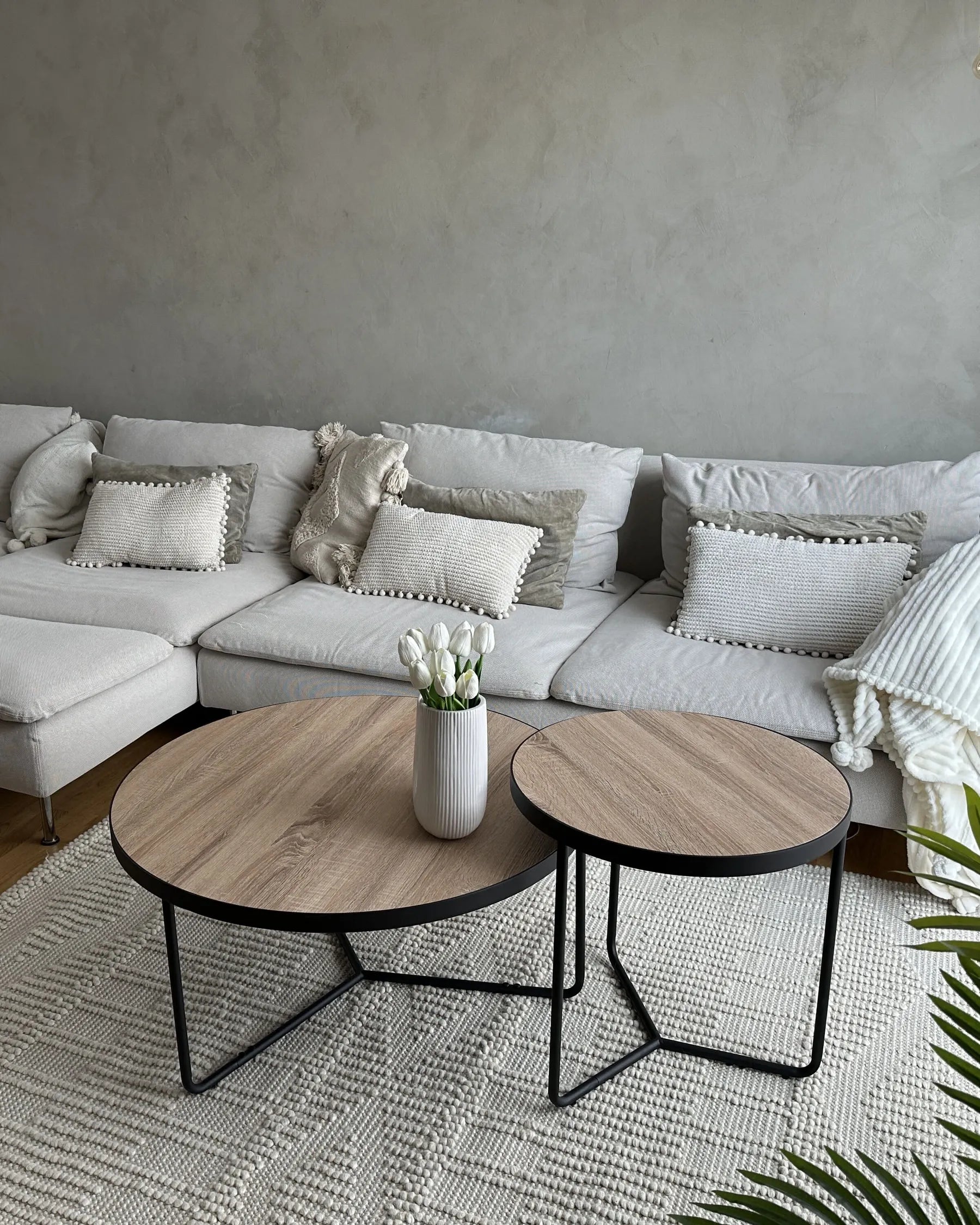 Coffee Table MELODY Light Brown