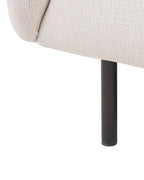 Armchair LOEN Fabric Light Beige