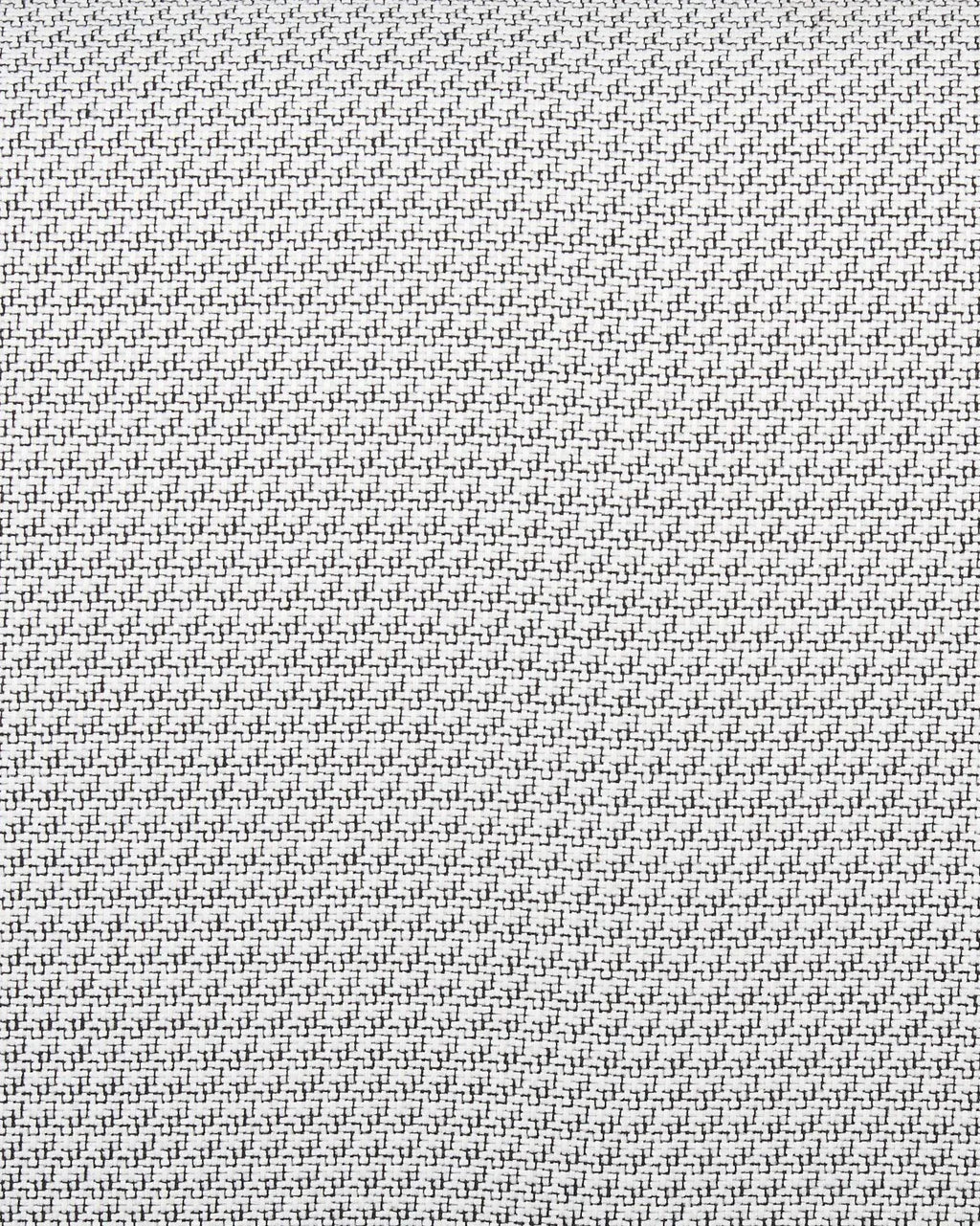 Armchair LOEN Fabric Black/ White