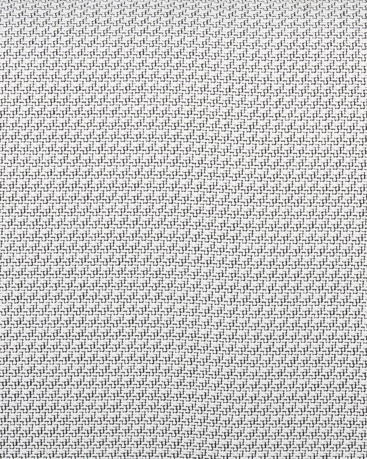Armchair LOEN Fabric Black/ White