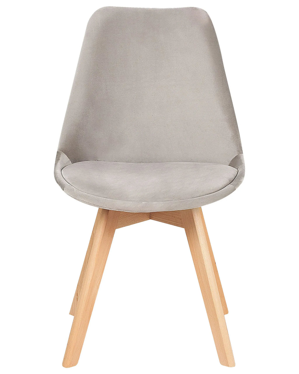 Set of 2 Dining Chairs DAKOTA II Velvet Taupe