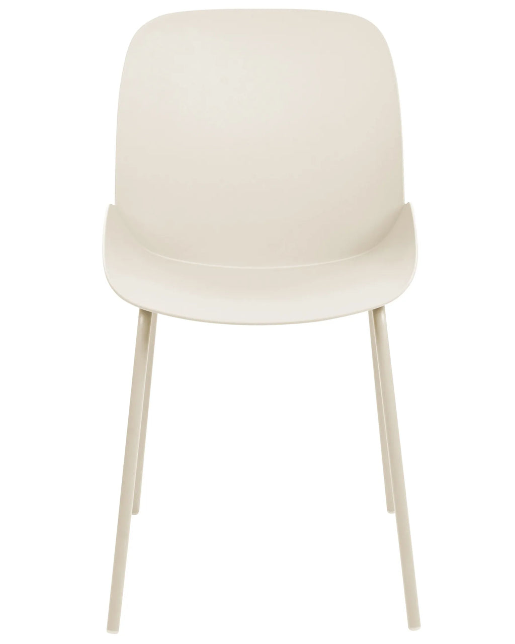 Set of 2 Dining Chairs MILACA Beige
