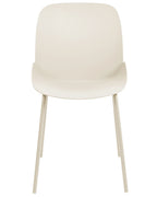 Set of 2 Dining Chairs MILACA Beige