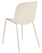 Set of 2 Dining Chairs MILACA Beige