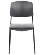 Set of 4 Dining Chairs ASTORIA Black