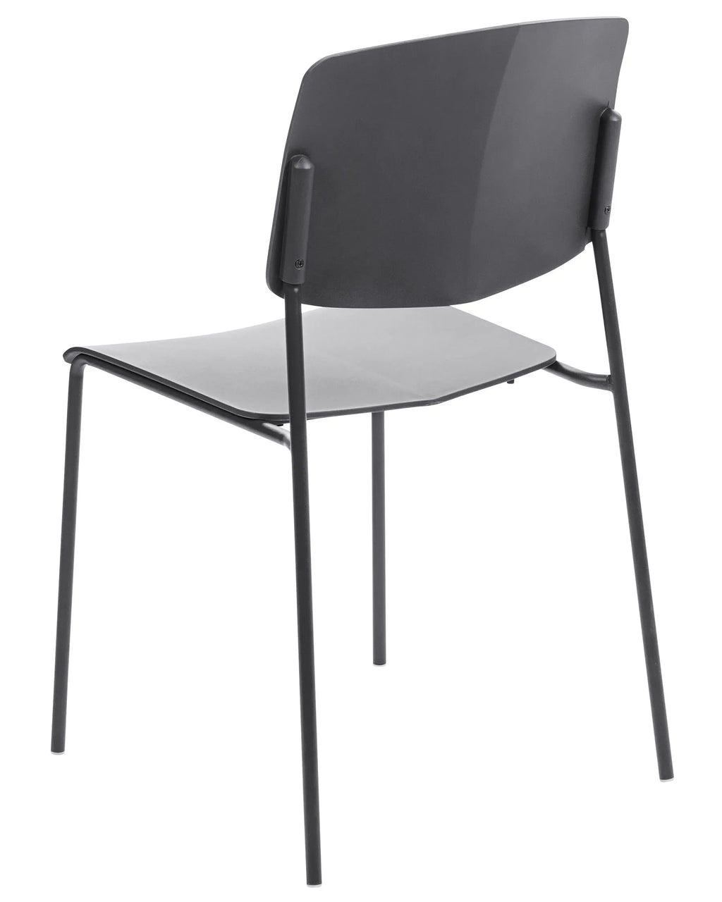 Set of 4 Dining Chairs ASTORIA Black