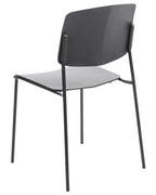 Set of 4 Dining Chairs ASTORIA Black