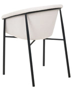 Set of 2 Dining Chairs AMES Fabric Light Beige