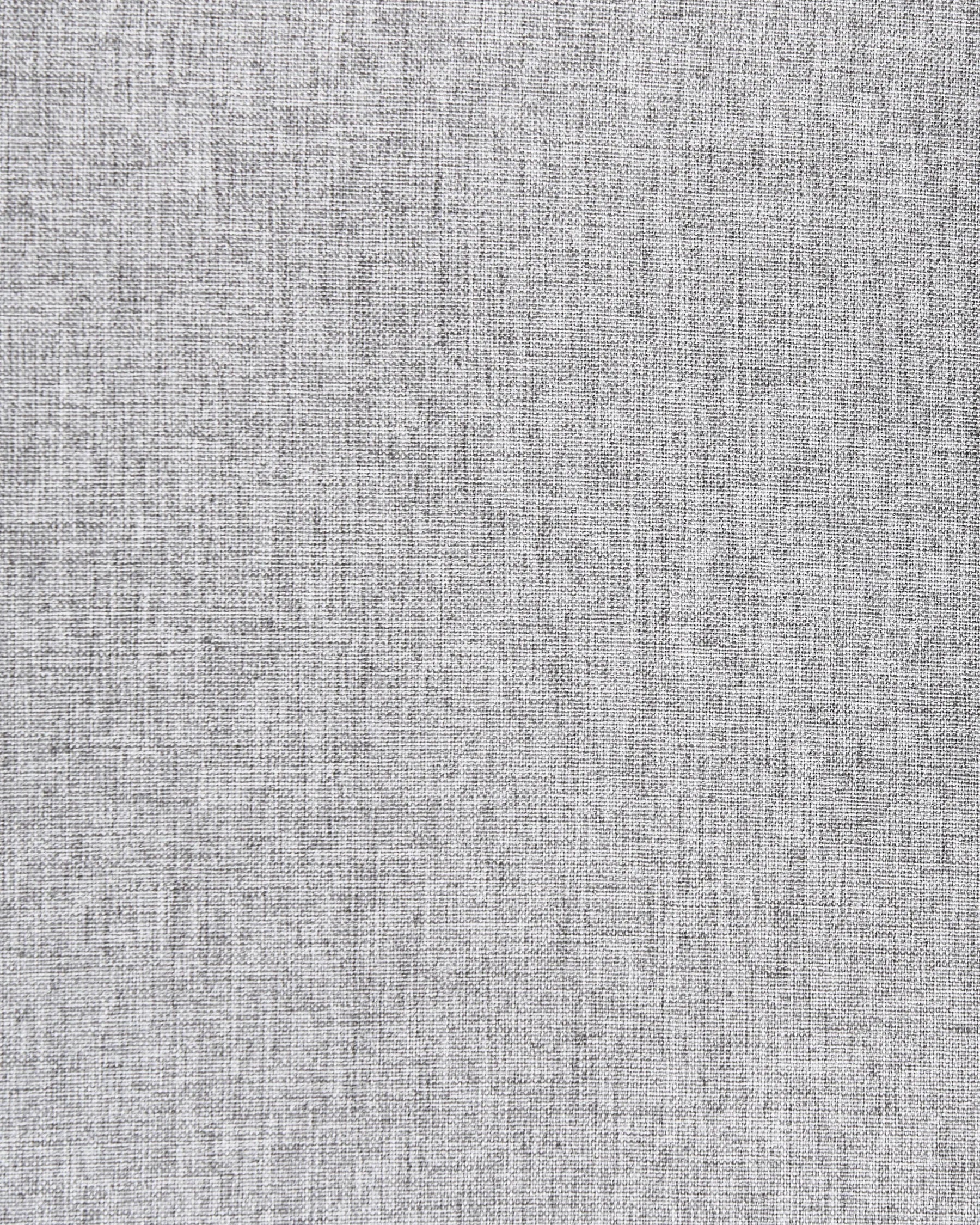 Set of 2 Dining Chairs AMES Fabric Light Grey