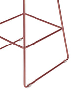 Set of 2 Bar Chairs FREDONIA Metal Rose Gold