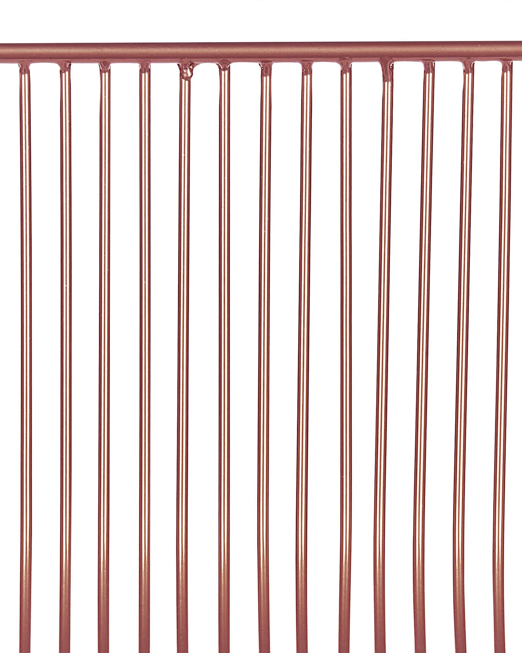 Set of 2 Bar Chairs FREDONIA Metal Rose Gold