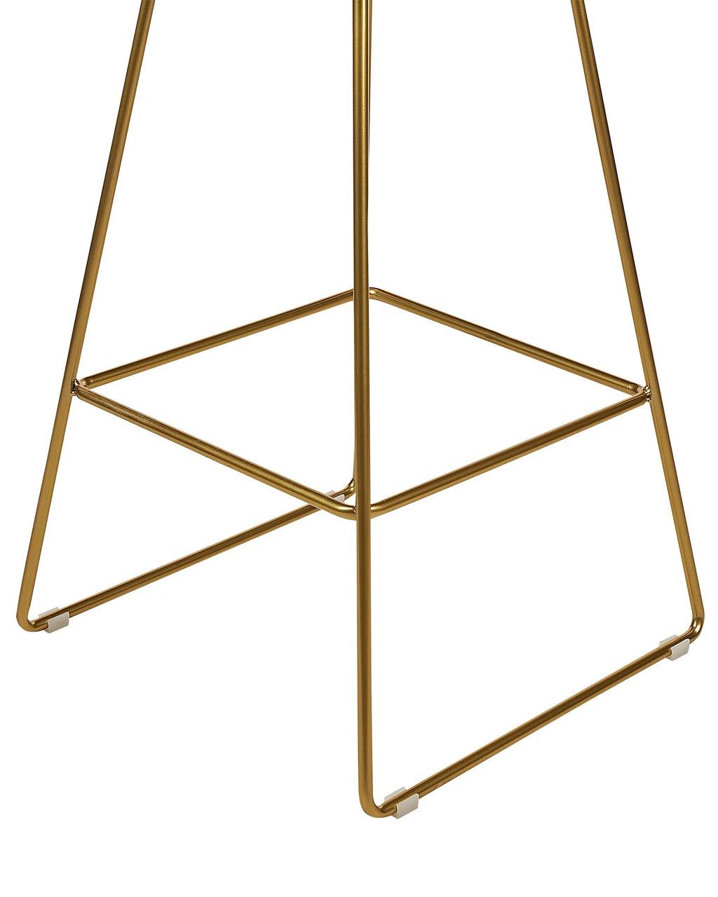 Set of 2 Bar Chairs BISBEE Metal Gold