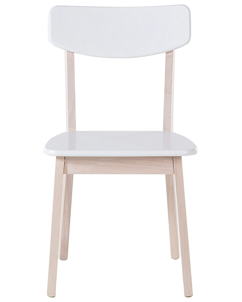 Set of 2 Dining Chairs SANTOS White