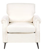 Armchair VIETAS Fabric White