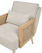 Armchair ORUM Fabric Light Beige