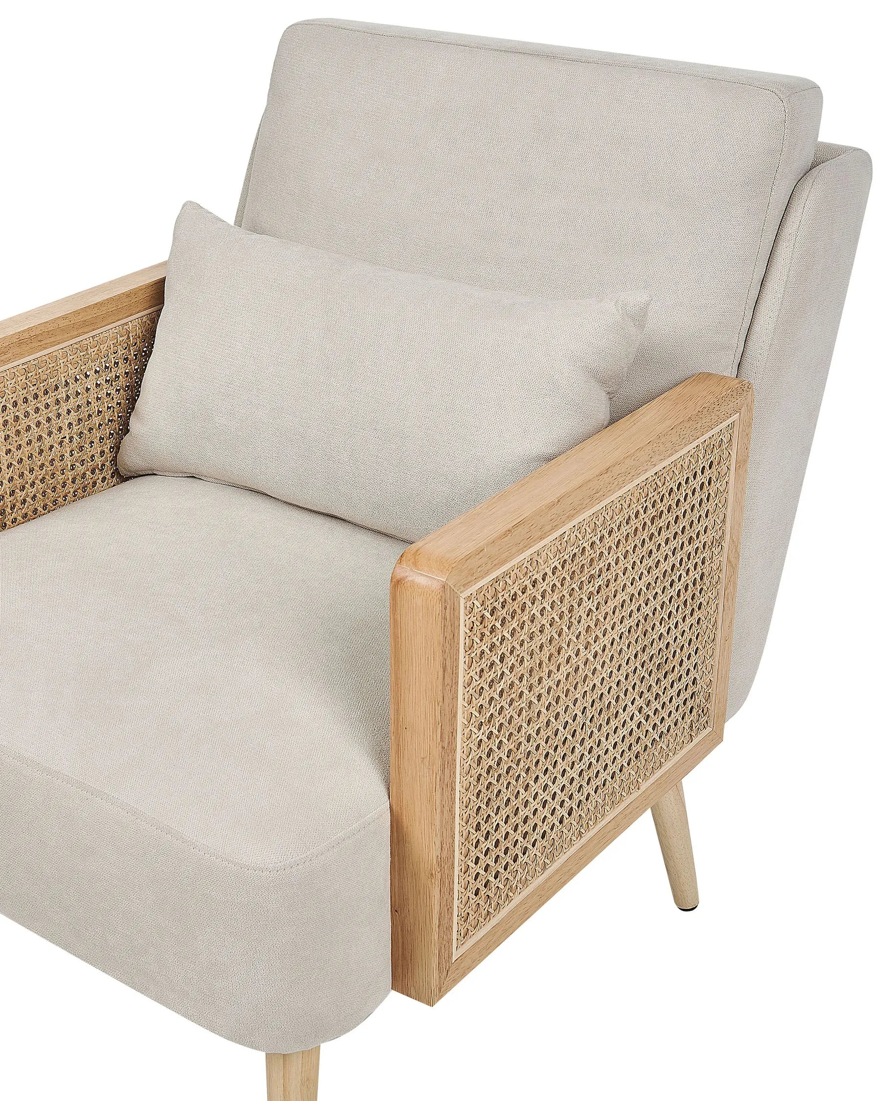 Armchair ORUM Fabric Light Beige