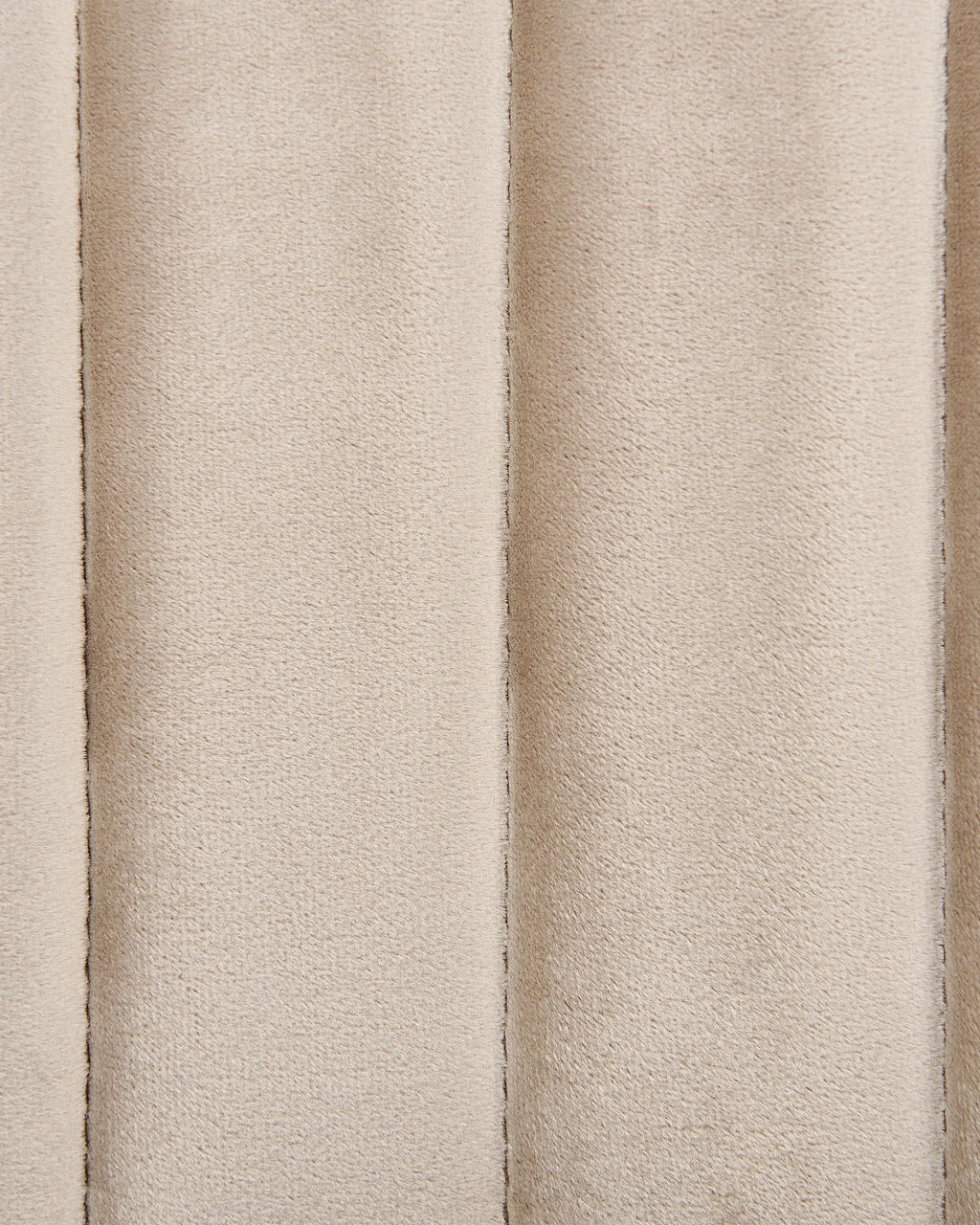 Set of 2 Dining Chairs MARIPOSA Velvet Taupe