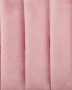 Set of 2 Dining Chairs MARIPOSA Velvet Pink