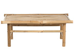 Garden Coffee Table TODI 45 cm 80 cm Bamboo Brown