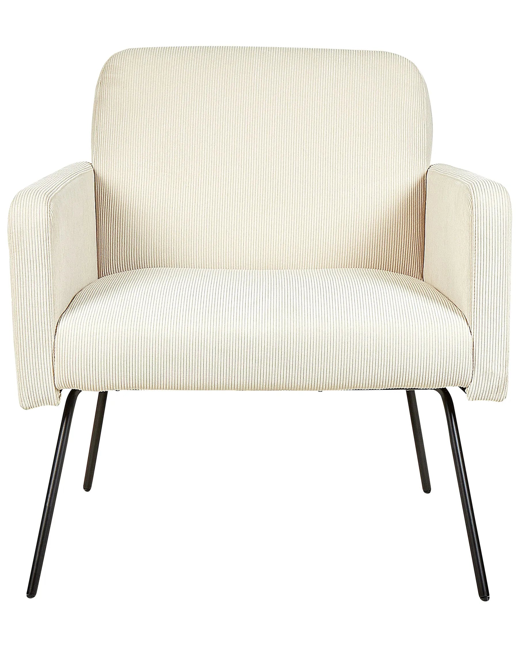 Armchair NARKEN Corduroy Light Beige