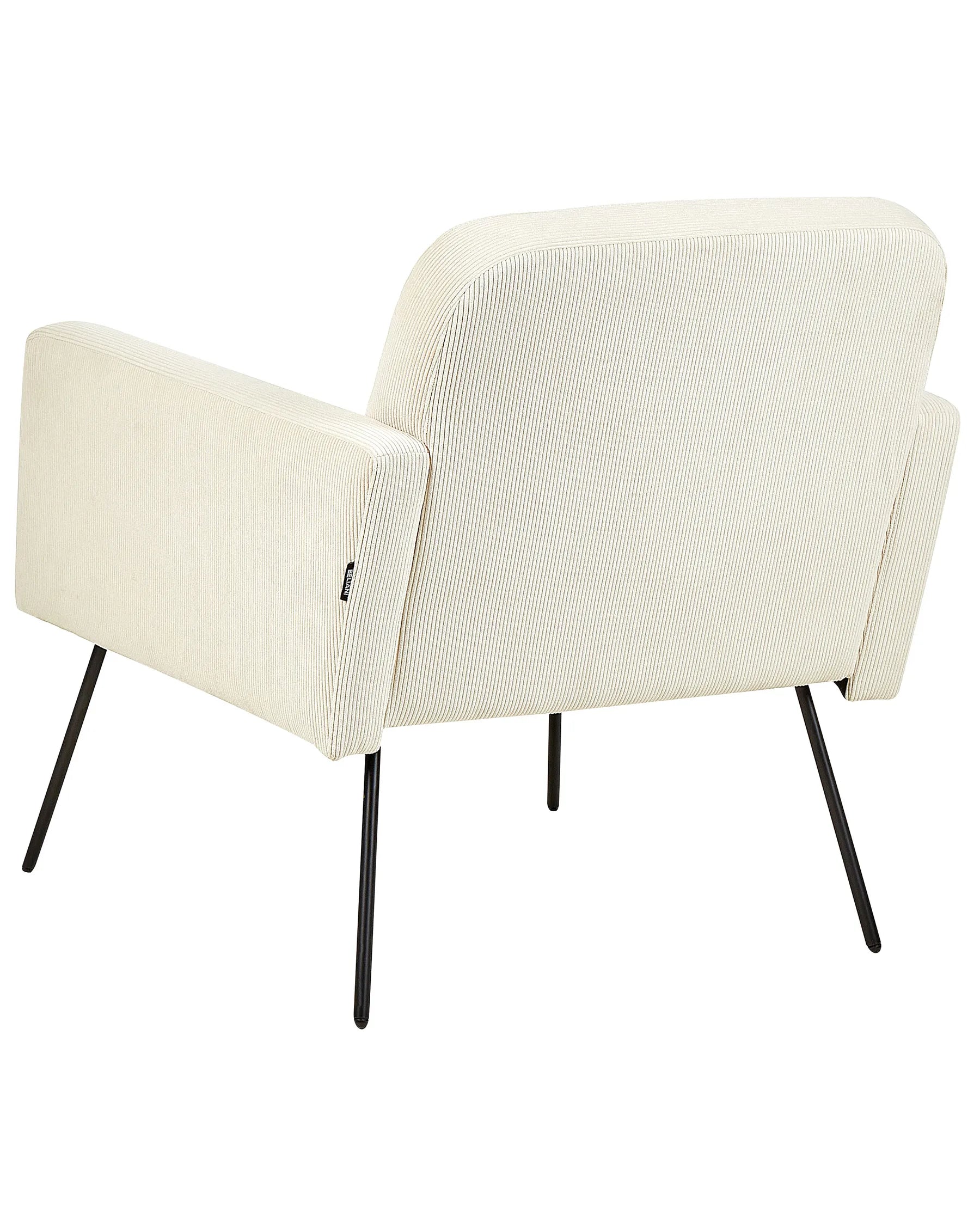 Armchair NARKEN Corduroy Light Beige