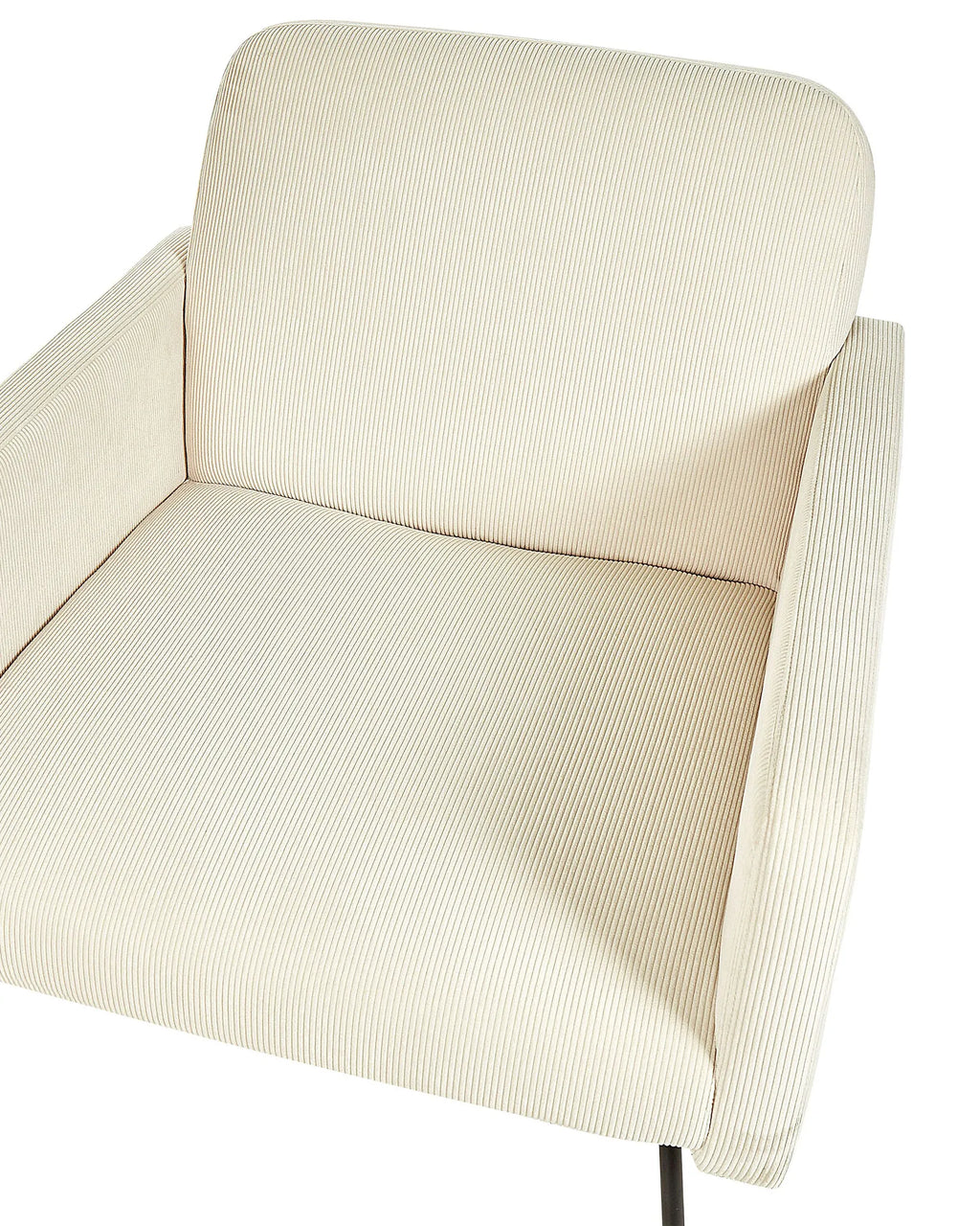 Armchair NARKEN Corduroy Light Beige