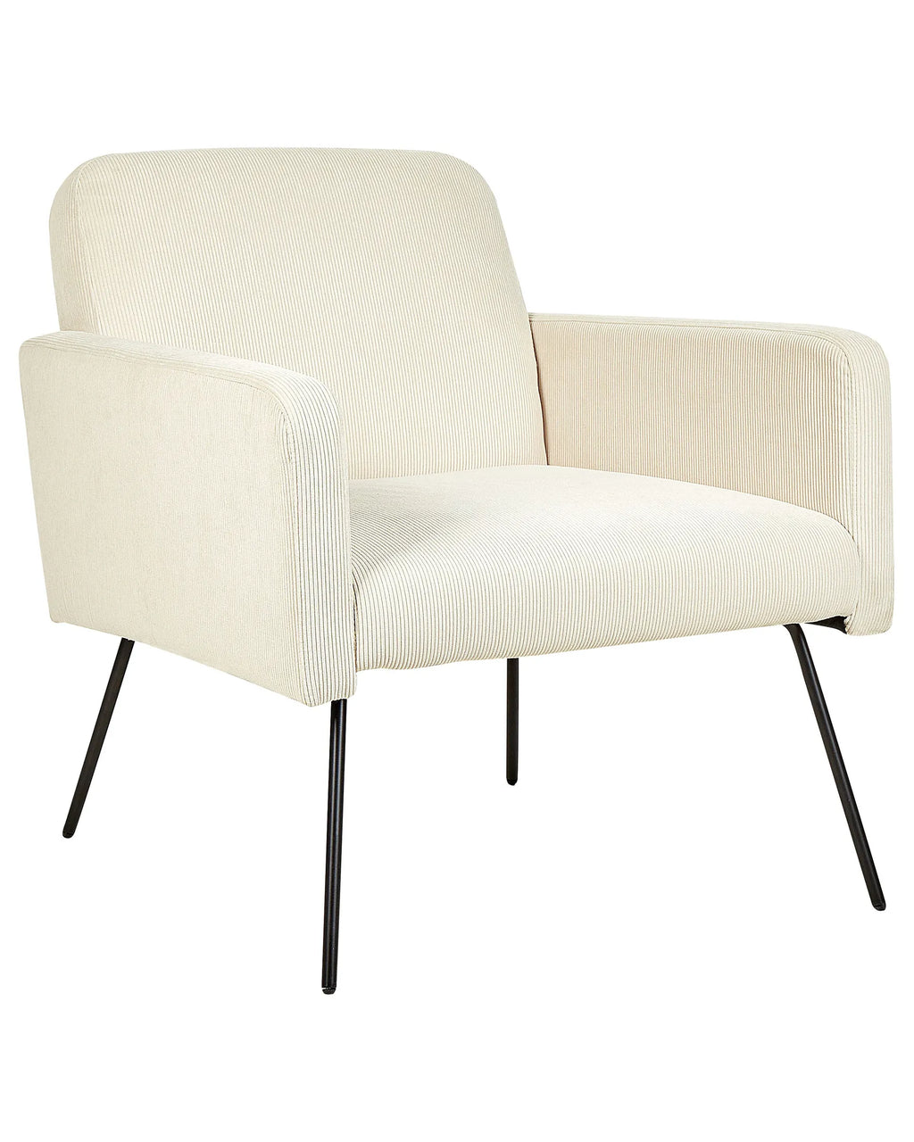 Armchair NARKEN Corduroy Light Beige