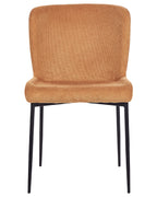 Set of 2 Dining Chairs ADA Fabric Orange