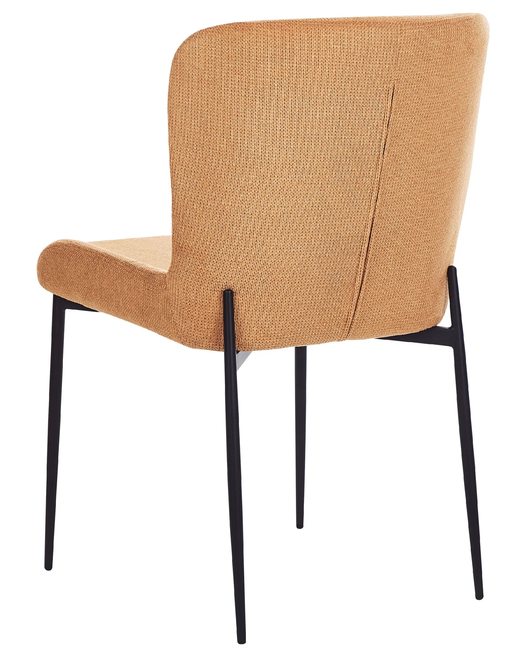 Set of 2 Dining Chairs ADA Fabric Orange
