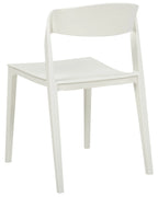 Set of 2 Dining Chairs SOMERS White