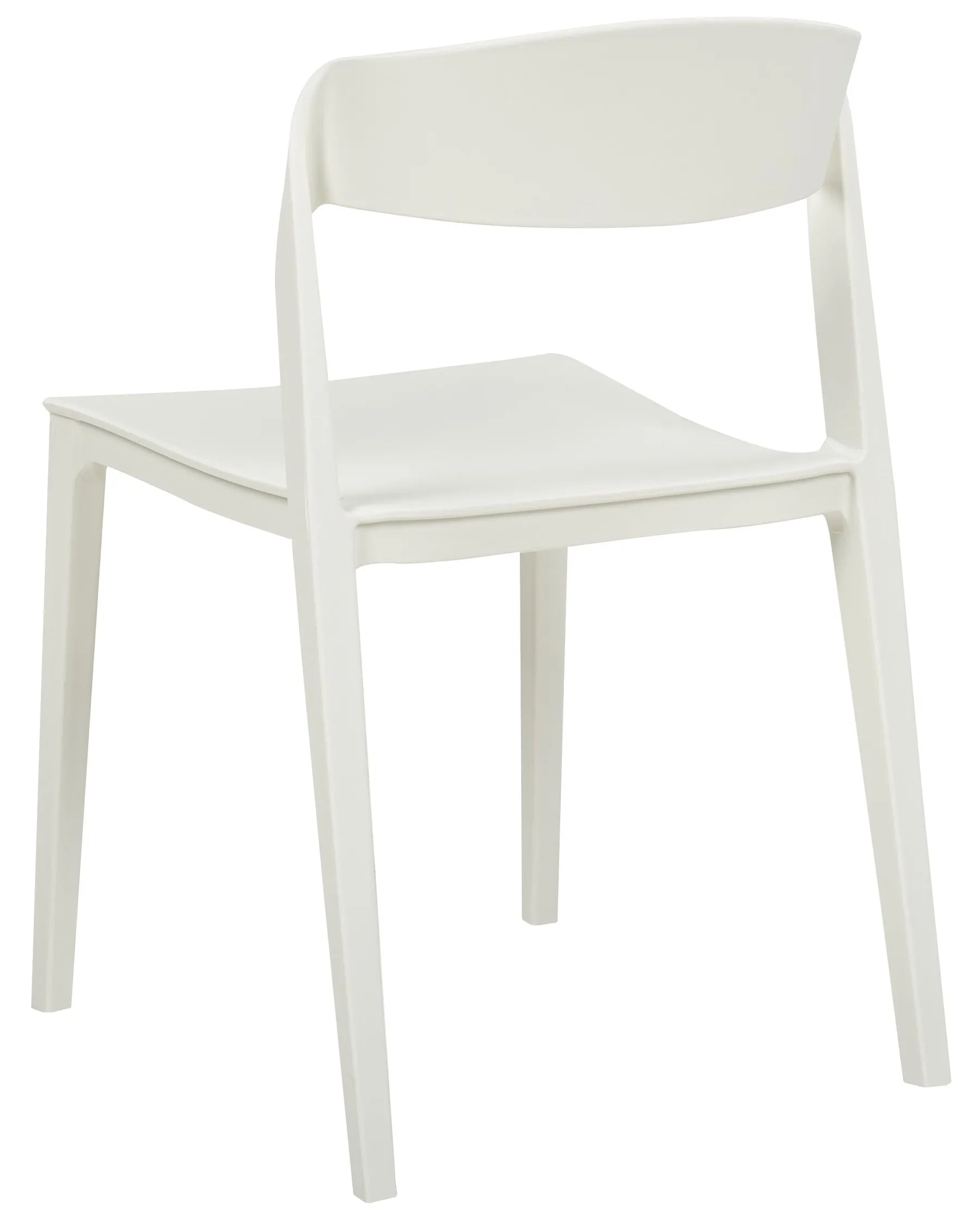 Set of 2 Dining Chairs SOMERS White